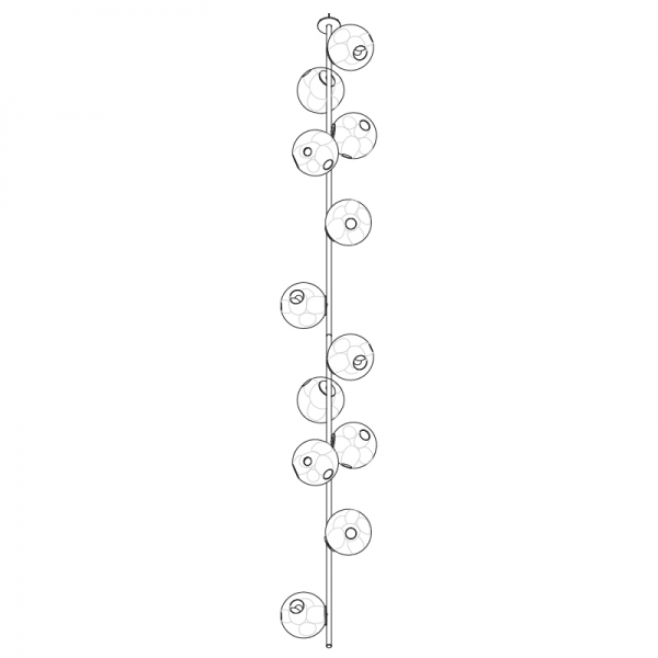 38.12V Stem Ceiling Mounted