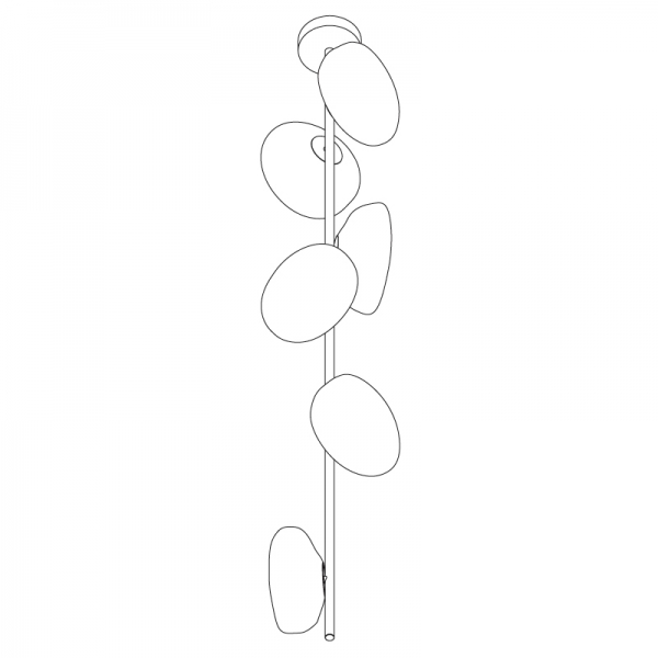 73.6 Stem Ceiling Mounted