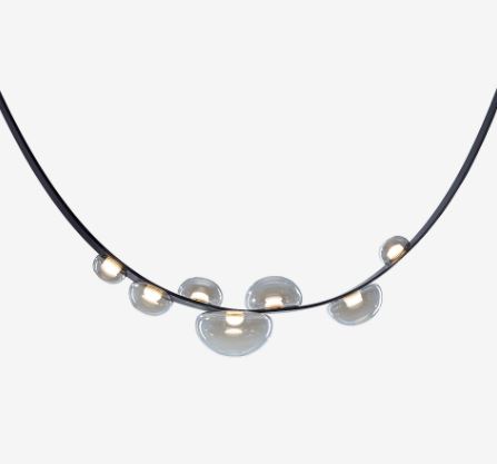 Dew Drops Pendant (leather)デュー ドロップス  ペンダント (レザー)