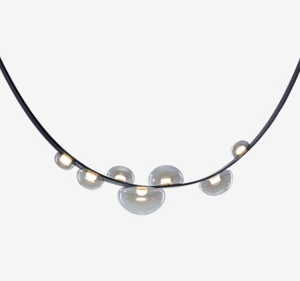 Dew Drops Pendant (vegan leather)デュー ドロップス ペンダント (ヴィーガンレザー)