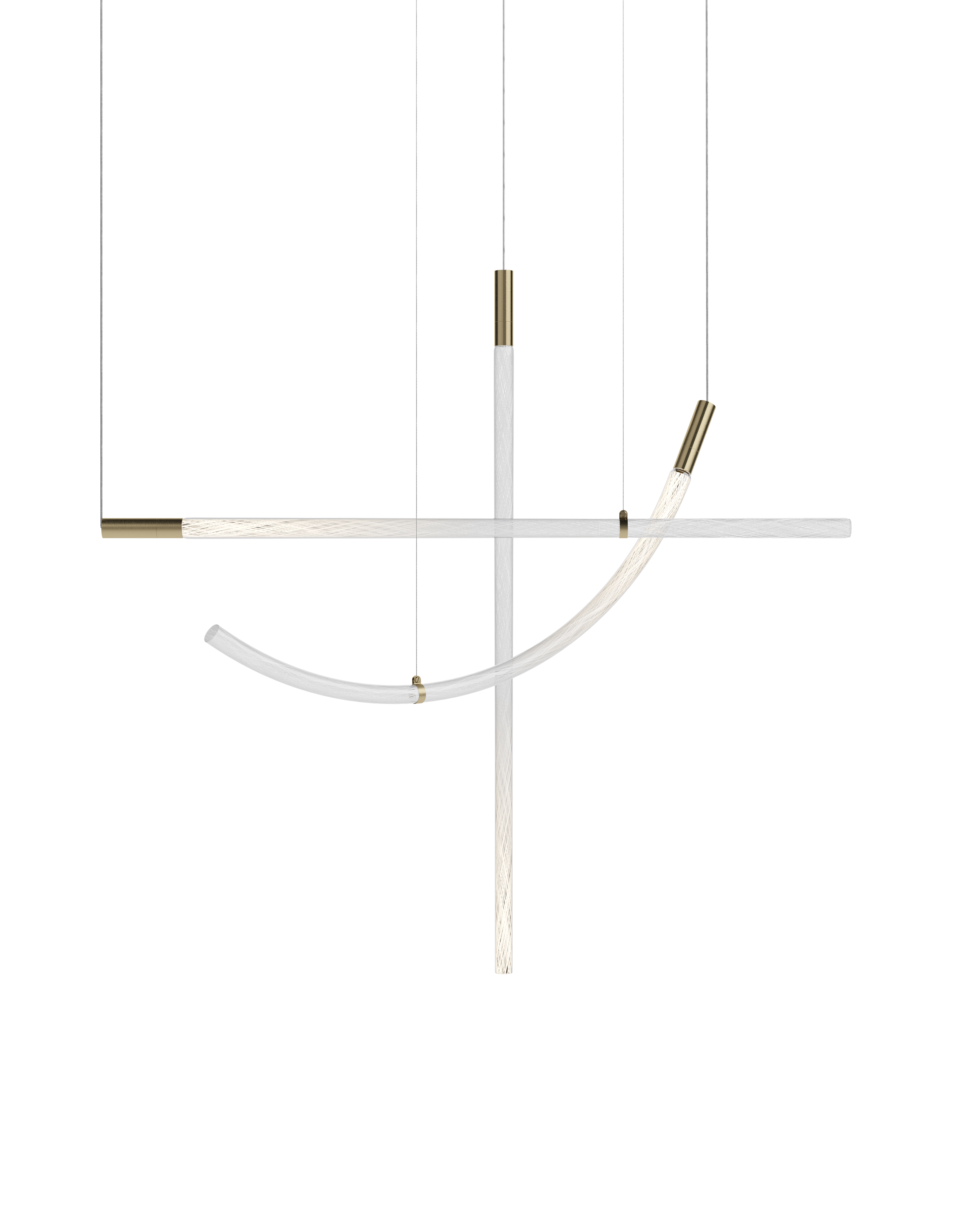 Flare chandelier  3 pcs option 03