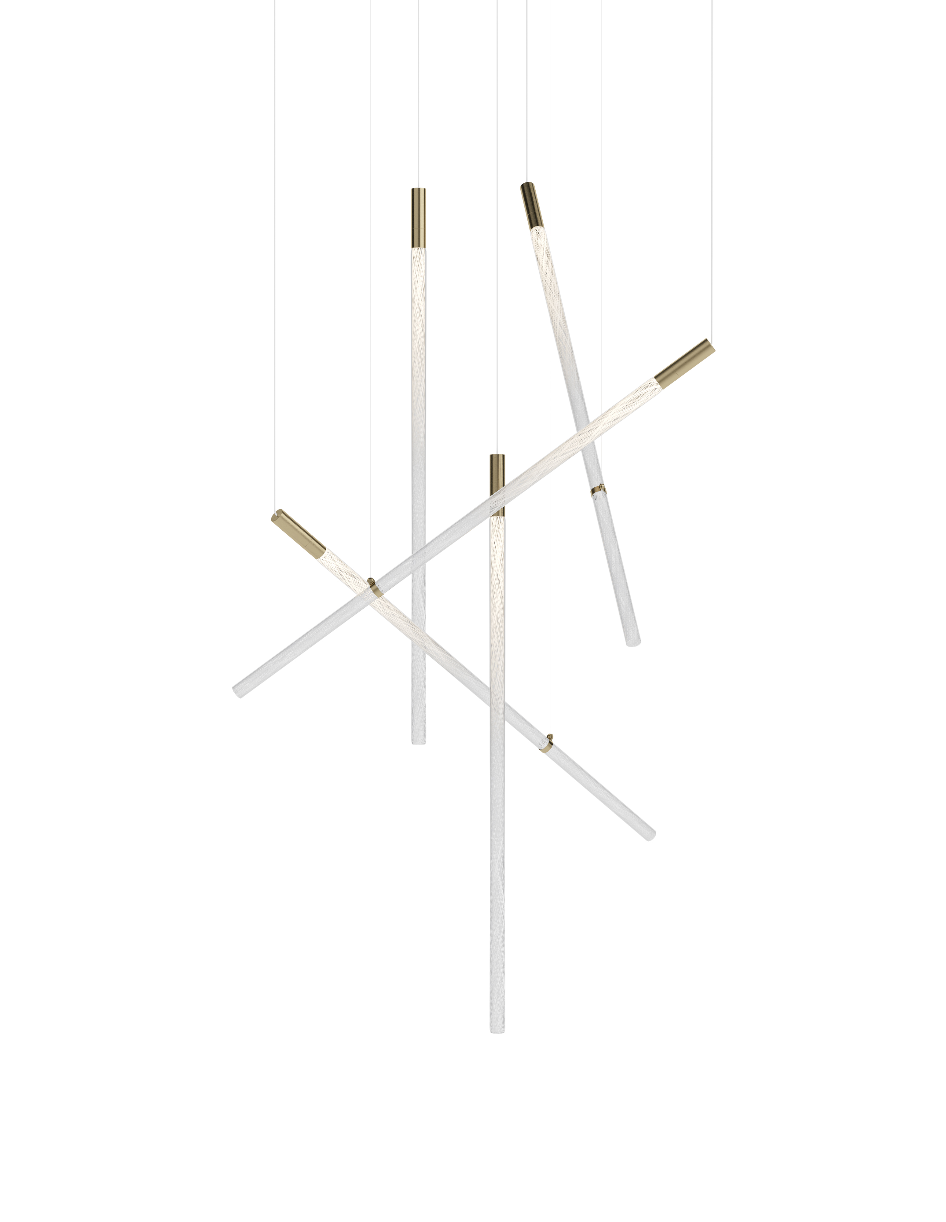 Flare chandelier 5 pcs option 08