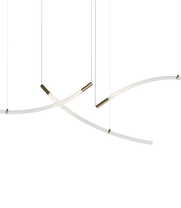 Flare chandelier  3 pcs option 05