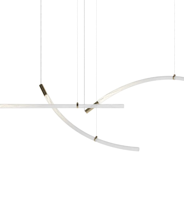 Flare chandelier  3 pcs option 04