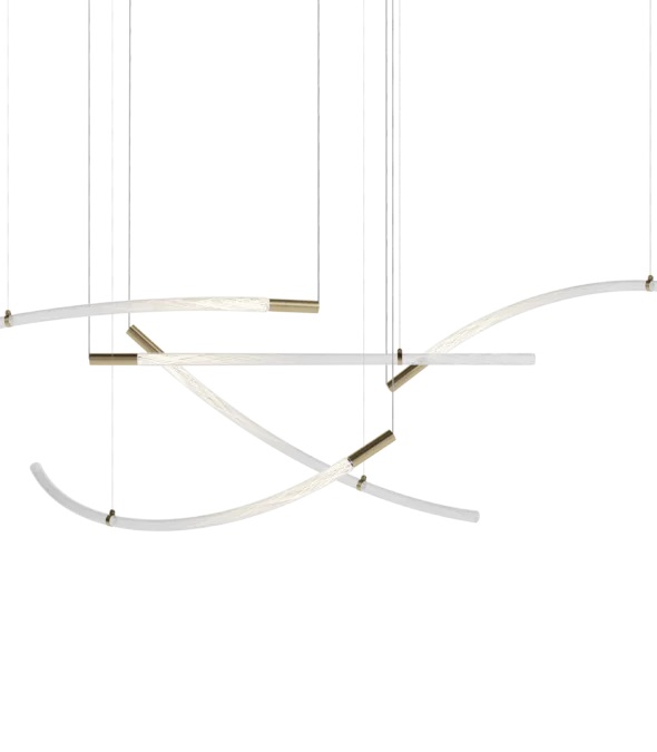 Flare chandelier 5 pcs option 09