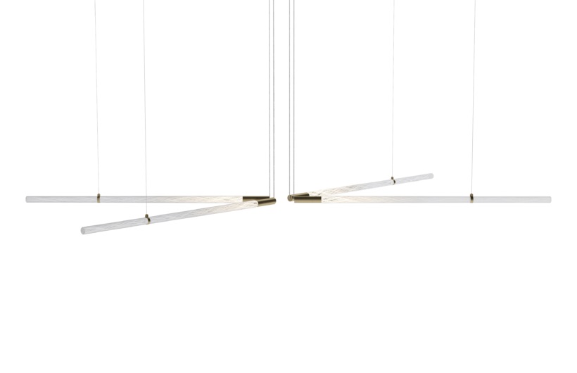 Flare chandelier  4 pcs option 06